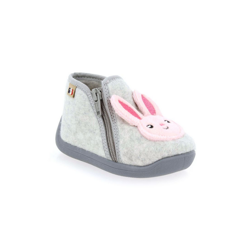 Chaussons Apopotam Lapin- gris