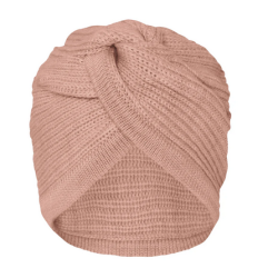 Bonnet turban Vitum Bambi Pale Rose