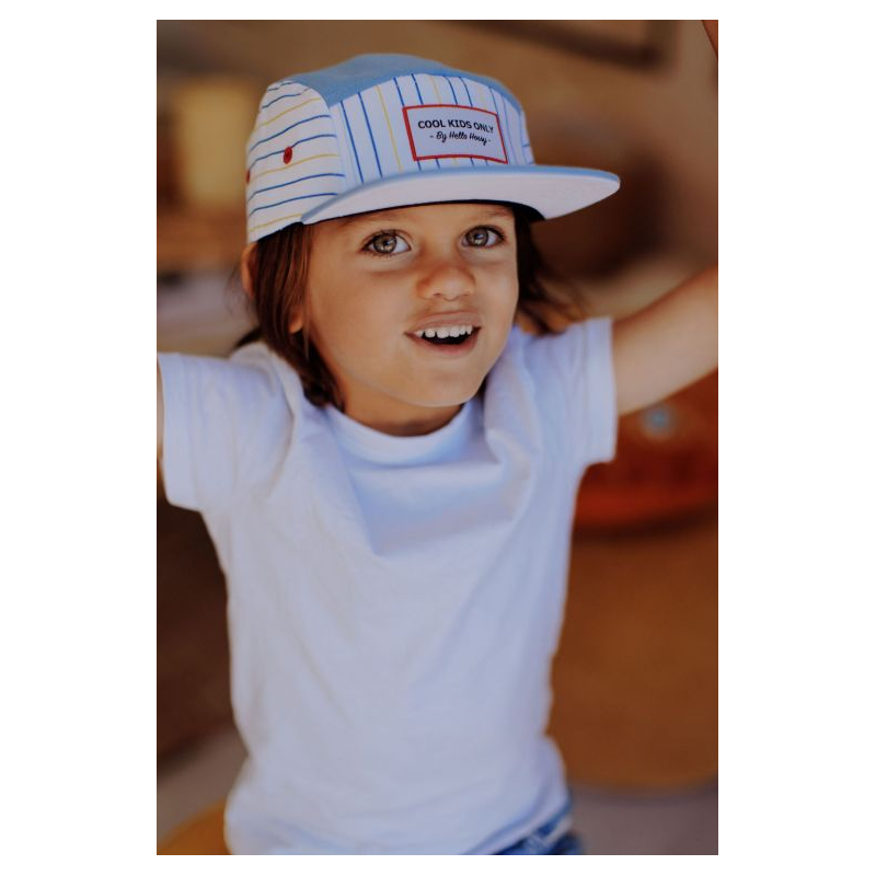 Casquette enfant 5 Panel Marin- 6ans