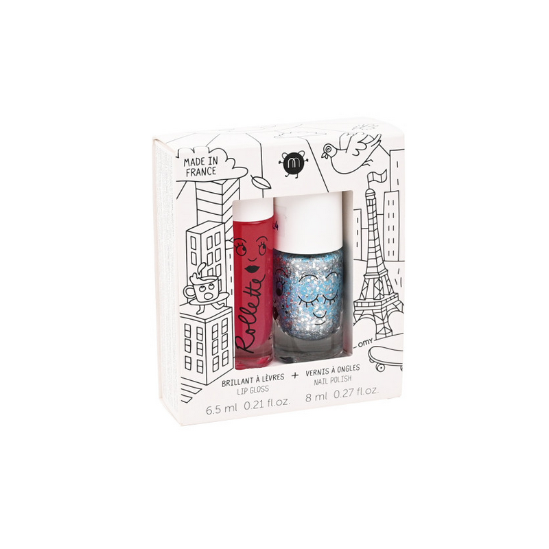 Coffret Maquilage Magique Vernis et Brillant à Lèvres