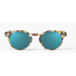 Lunettes H Blue tortoise blue mirror...