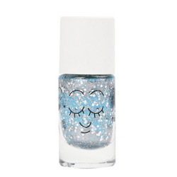 Vernis Enfant Bleu Paillettes