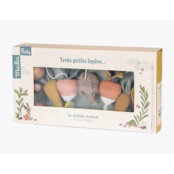 Mobile Musical Trois Petits Lapins