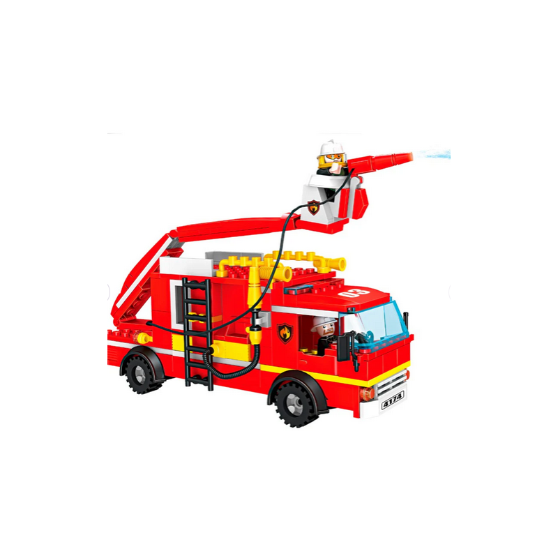 Blocs de construction de camions de pompiers 328 pieces