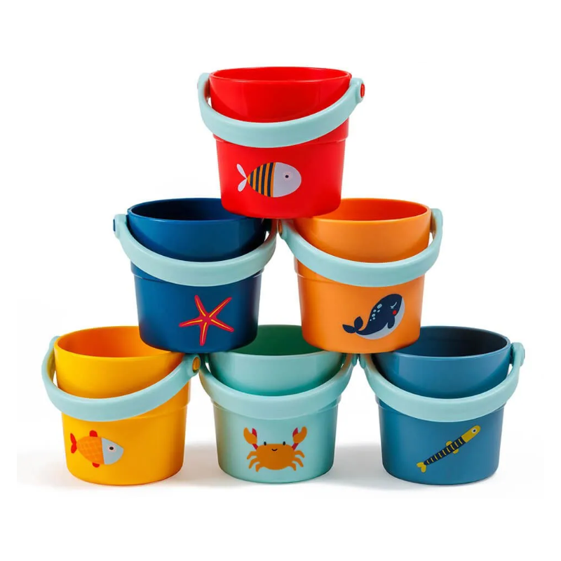 Lot de 6 petits sauts de bain