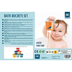 Lot de 6 petits sauts de bain