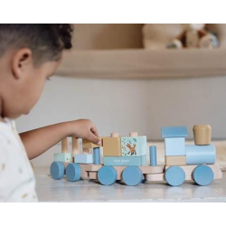 Train à blocs en bois Forest Friends