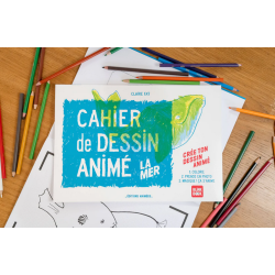 Cahier de dessin animé- La Mer