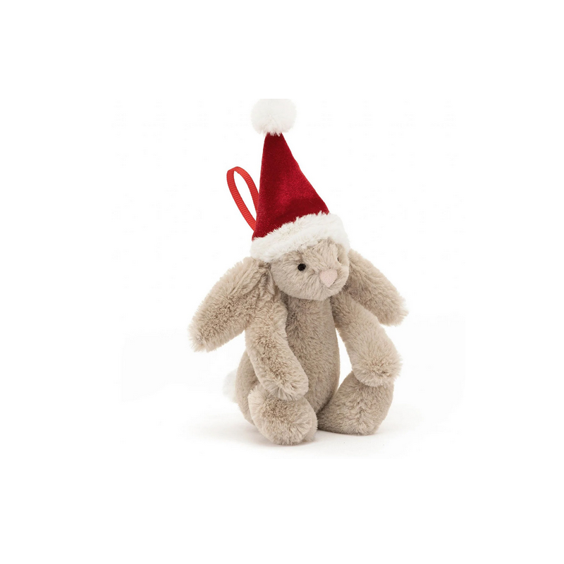 Peluche Lapin Bashful Christmas Decoration - Tiny