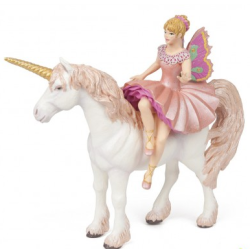 Figurine Ballerine sur sa licorne