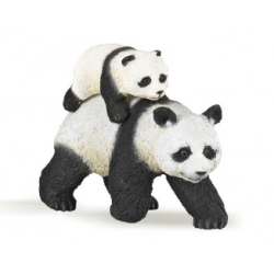 Panda et son bébé