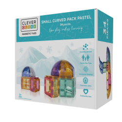 Small Curved Pack Pastel - 34 Pièces...