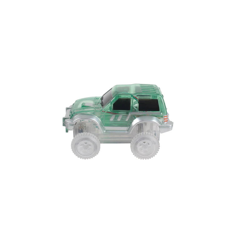 Race Track Car Pastel Green