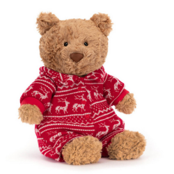 Ourson Bartholomew pyjama d'hiver