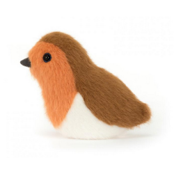 Peluche oiseau birdling Robin