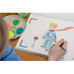 Cahier de dessin animé Le petit prince