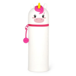 Trousse en Silicone Souple 2-en-1 - Kawaii Licorne