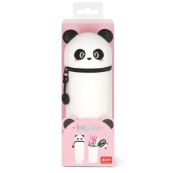 Trousse en Silicone Souple 2-en-1 - Kawaii Panda