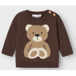 Pull nounours marron