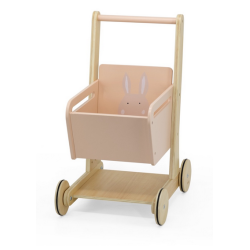 Chariot de Courses en Bois - Mrs.Rabbit