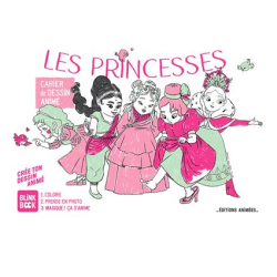 Cahier de Dessin Animé - Les Princesses