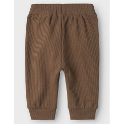 Pantalon marron côtelé