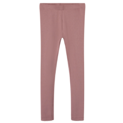 Legging coton vieux rose