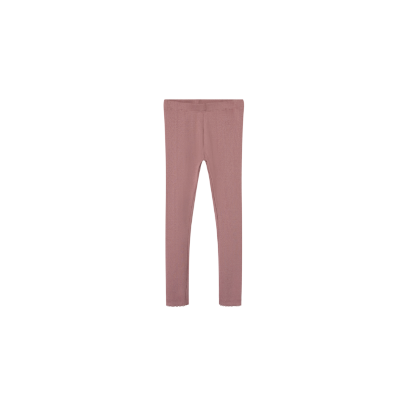 Legging coton vieux rose