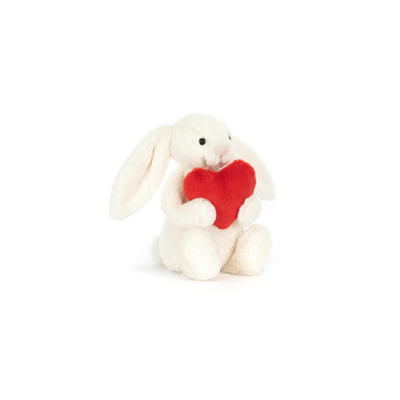 Bashful Red Love Hear Bunny