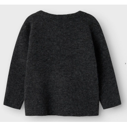 Pull dark grey melange