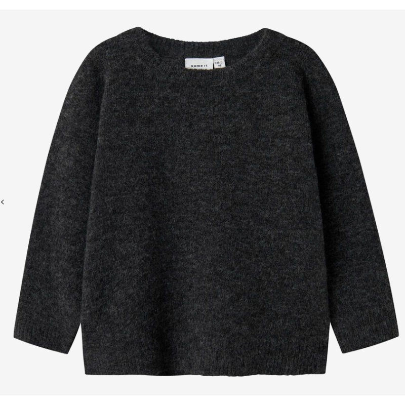 Pull dark grey melange