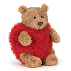 Bartholomew l'ours "Heartthrob"