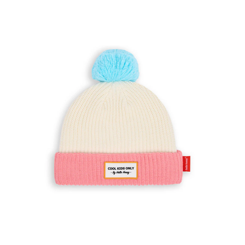 Bonnet Color Block Pink Ice