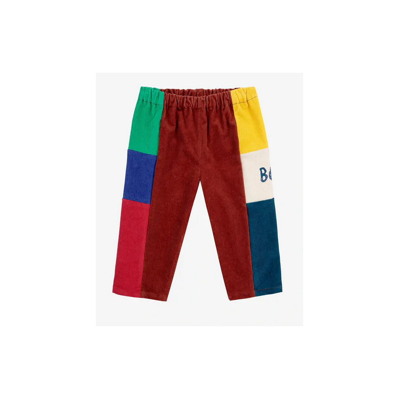 Baby Colorblock corduroy pants