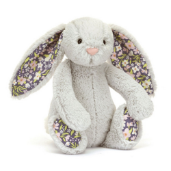 Peluche Small Blossom Silver Lapin...