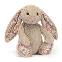 Peluche Small Blossom Beige Lapin...