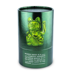 Maneki Neko Chat Shiny Green