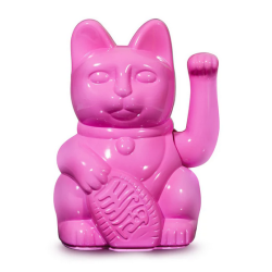 Maneki Neko Chat Glossy Pink