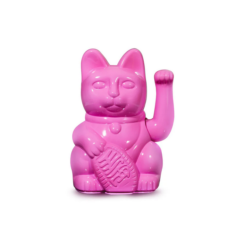 Maneki Neko Chat Glossy Pink