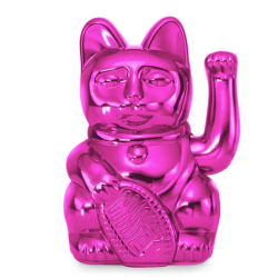 Maneki Neko Chat Shiny Pink