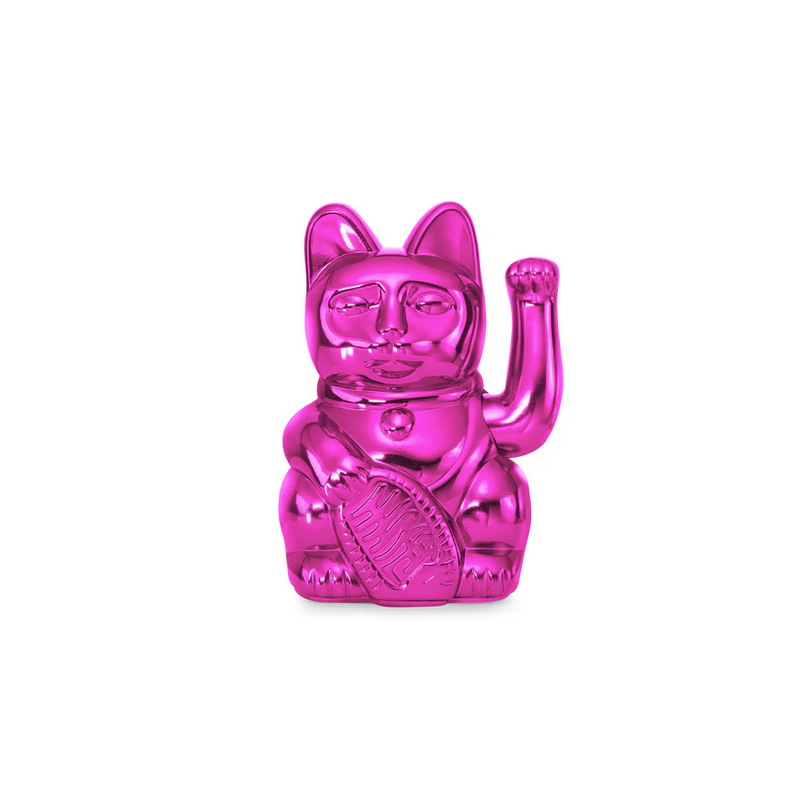 Maneki Neko Chat Shiny Pink