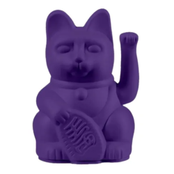 Maneki Neko Chat Mat Violet