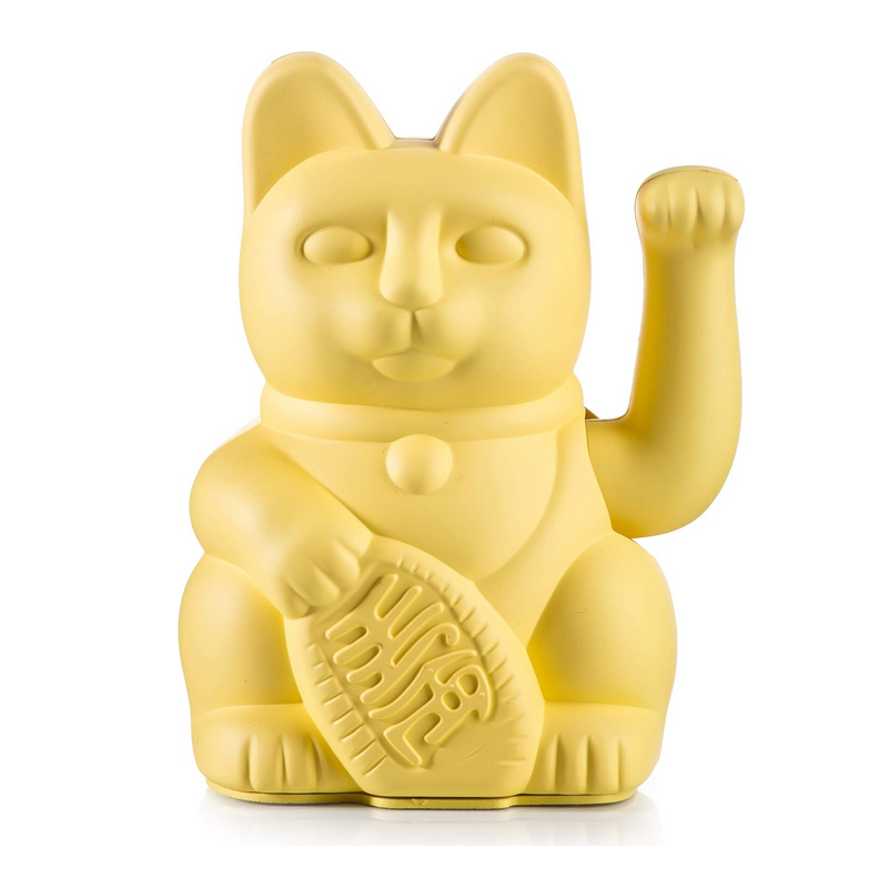 Maneki Neko Chat Mat Yellow