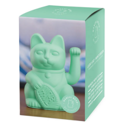 Maneki Neko Chat Mat Mint Green