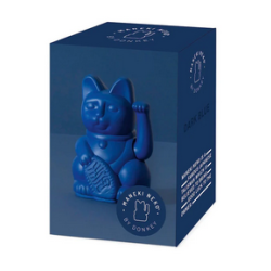 Maneki Neko Mini Dark Blue