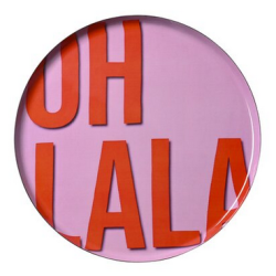 Plaque de Verre "Oh LALA"