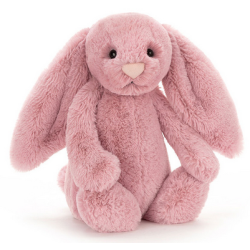 Peluche lapin bashful tulip pink