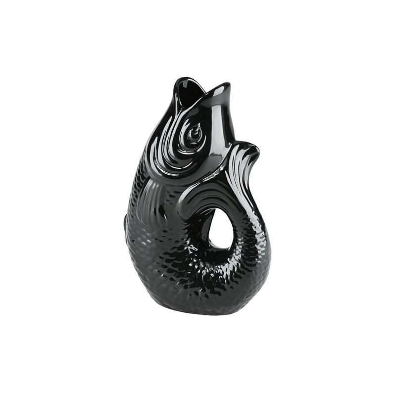 Vase Poisson Noir 25cm