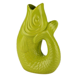 Vase Poisson Vert Lime 25cm