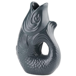 Vase Poisson Gris 25cm